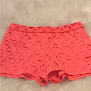 Lilly Pulitzer Daisy Laser Cut Shorts